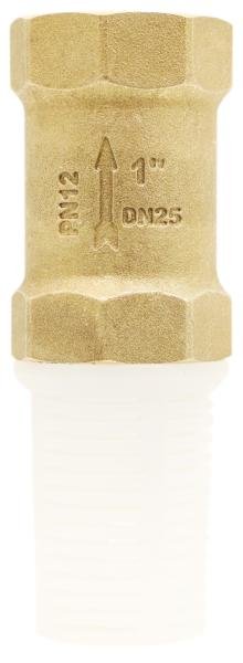 Clapet anti-retour laiton avec crépine BLOCK ® - Ø25