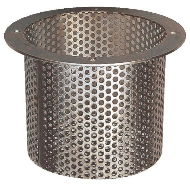 Crépine en acier galvanisé pour clapet 540 - Ø200