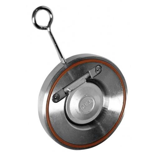 Clapet entre-brides à simple battant inox - Ø125