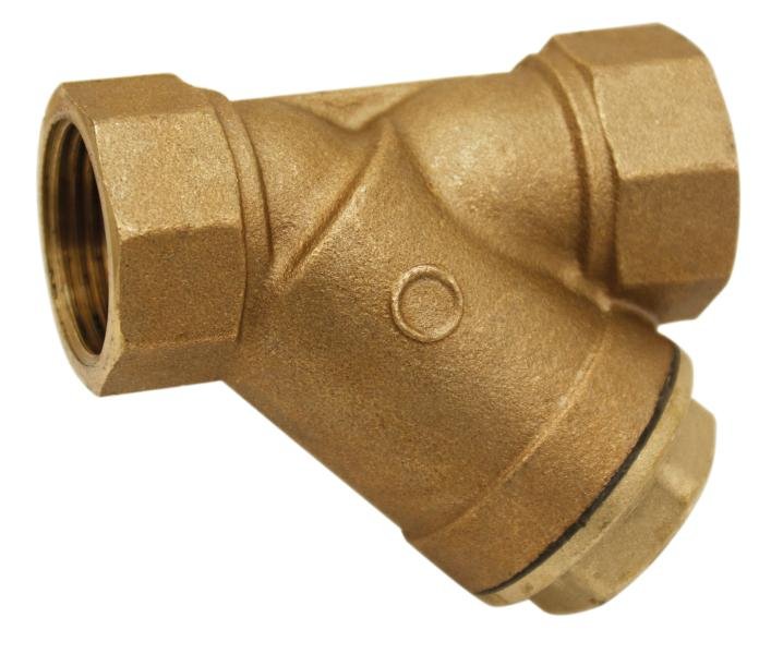 Filtre bronze en Y taraudé sortie femelle  - DN40