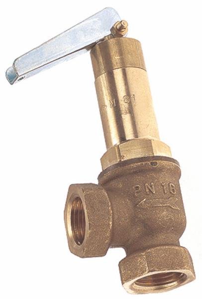 Soupape avec levier en laiton réglable avec clapet PTFE - Ø20