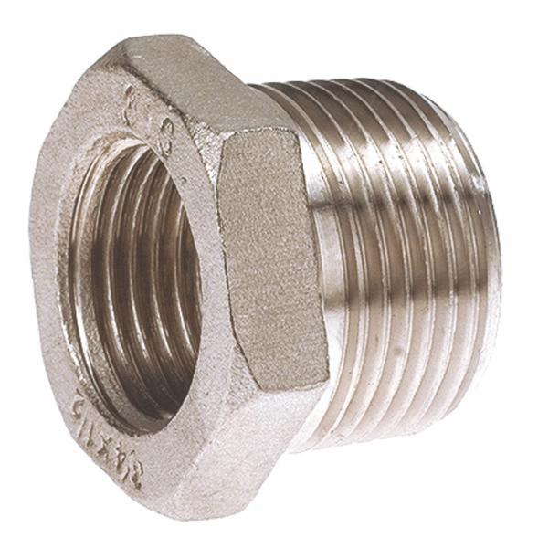 Réduction en inox sortie M/F - Ø8-5 mm