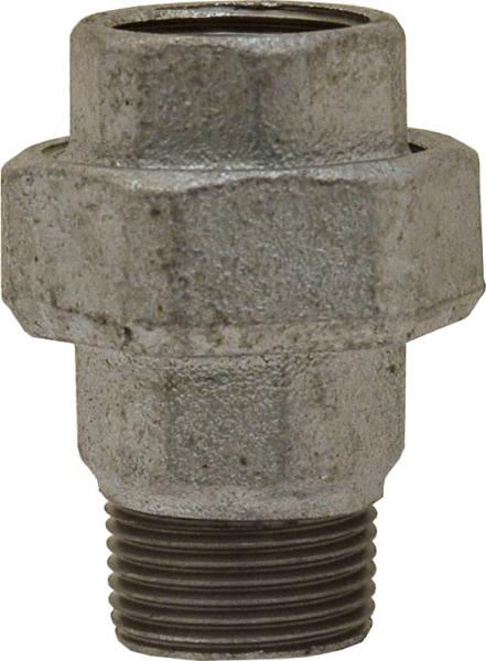 Raccord union mâle-femelle - Joint plat - Ø80