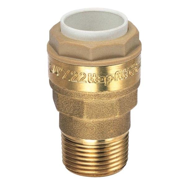 Raccord automatique mâle pour tube cuivre Ø18x20