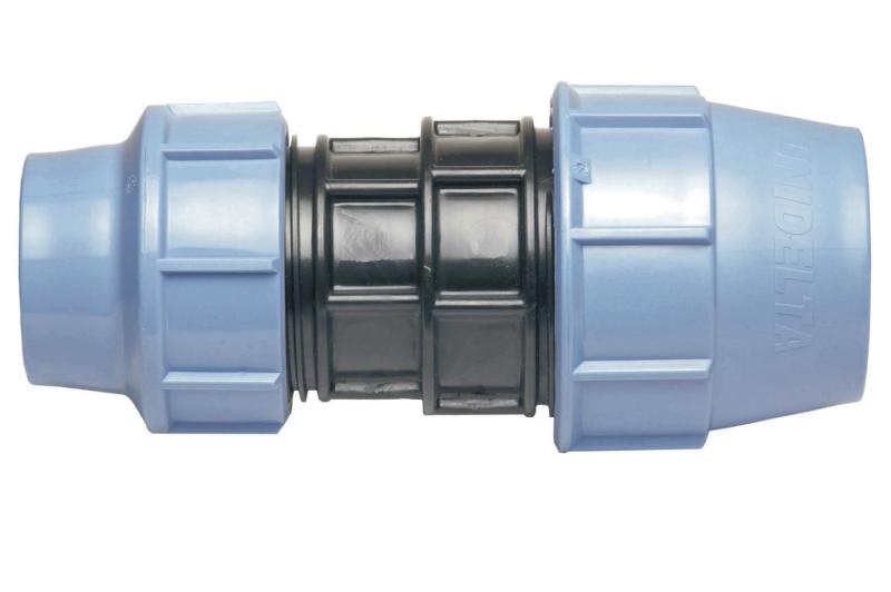 Réduction bleue en polypropylène pour tuyau PE - Ø25/20