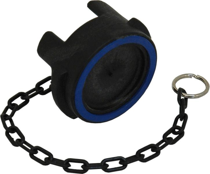 Bouchon de raccord pompier en polypropylène - Ø80