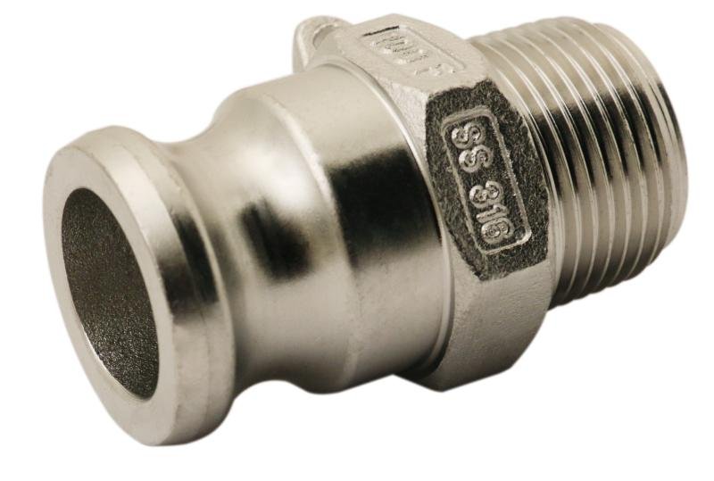 Adaptateur mâle raccord rapide à came - Ø40