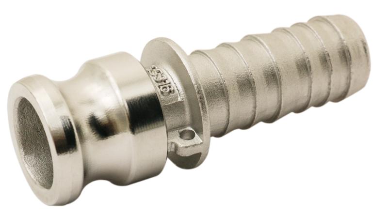 Adaptateur cannelé raccord rapide à came - Ø30