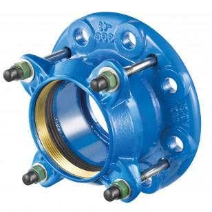 Adaptateur de bride auto-buté  - DN100 - Tube Ø110
