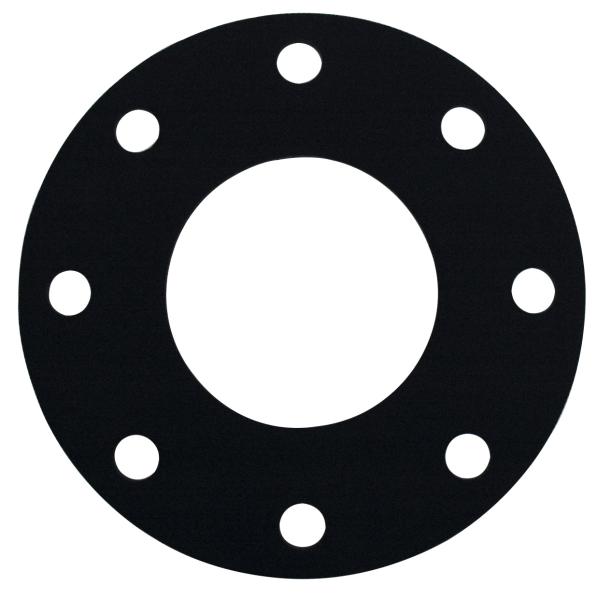 Joint de bride  percé en caoutchouc DN65
