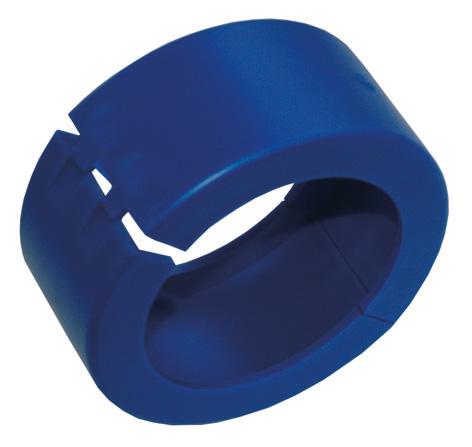Bague de plombage rouge thermoplastique - DN40