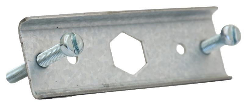Etrier en inox pour manomètre de Ø63