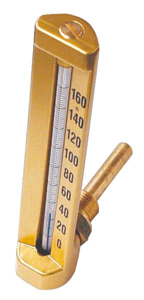 Thermomètre industriel équerre 1/2'' - Mâle - (-30 +50°C) 