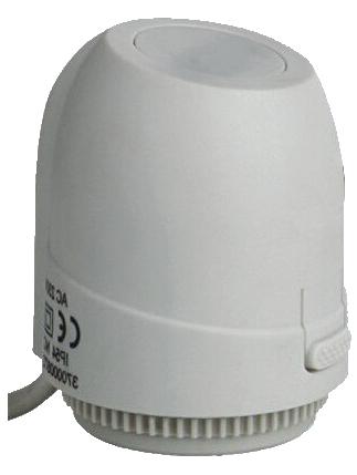 Tête électrothermique 230 volt avbec 2 fils