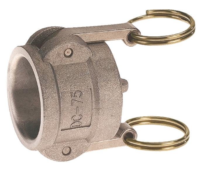 Coupleur bouchon raccord rapide à came - Ø100
