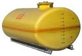 Cuve à Eau Polyester Cemo 7000L avec Cloison Anti-Vagues