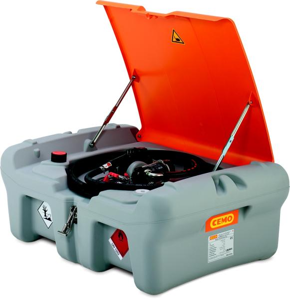 Cuve Gasoil Easy Mobil 210L avec Pompe 12V et Capot