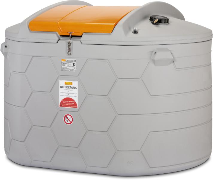Cuve GO CUBE 3500L avec capot CMO10 et badges
