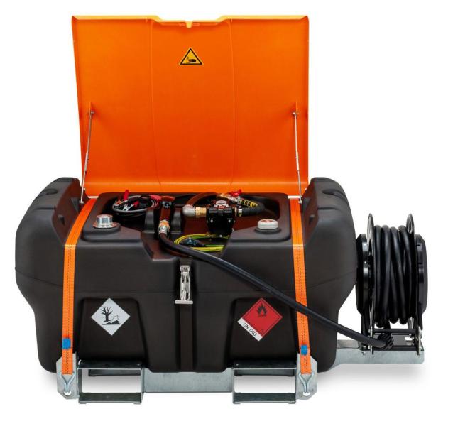 Cuve Essence KS Easy Mobil 330 Premium, pompe 12 V, avec capot