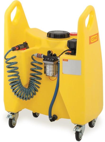 Cuve à eau 130L avec pompe sur batterie 18V – AQUA 130