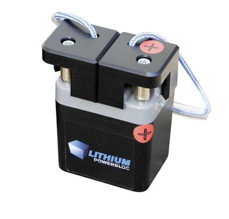 Batterie Lithium 12,8 V, 3,3 Ah avec cosses et chargeur