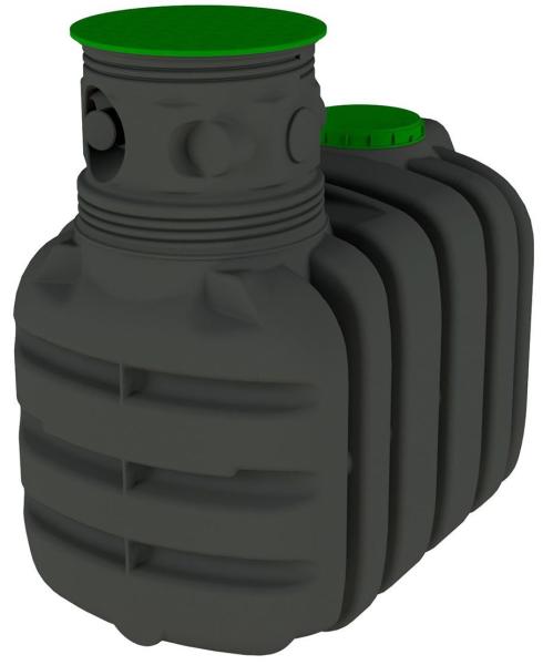 Cuve à eau 3500 litres à enterrer avec filtre - Panier
