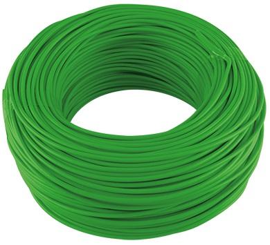 Couronne 100M Câble Monoconducteur 1,5 mm² - Vert