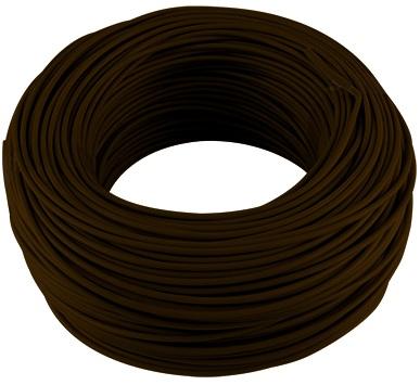 Couronne 100M Câble Monoconducteur 4 mm² - Noir
