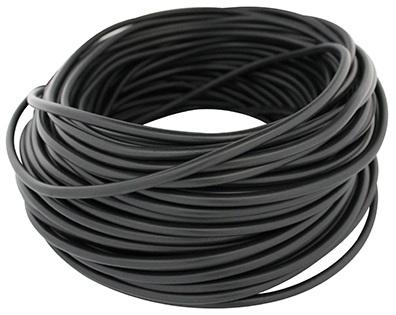 Câble électrique 7 X 1 mm² Noir - 50 mètres