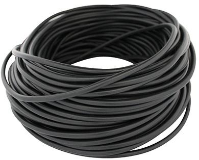 Câble électrique 7 x 0.75 mm² Noir - 75 mètres