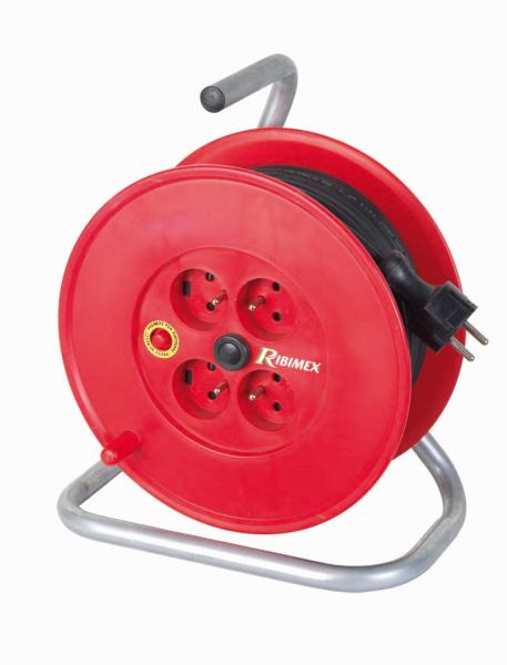 Enrouleur câble électrique 3100 W - 15 Mètres - Ribimex