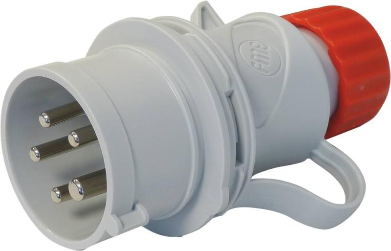 Fiche Mâle 5 Broches 3P+N+T 400V 16A - FANTON