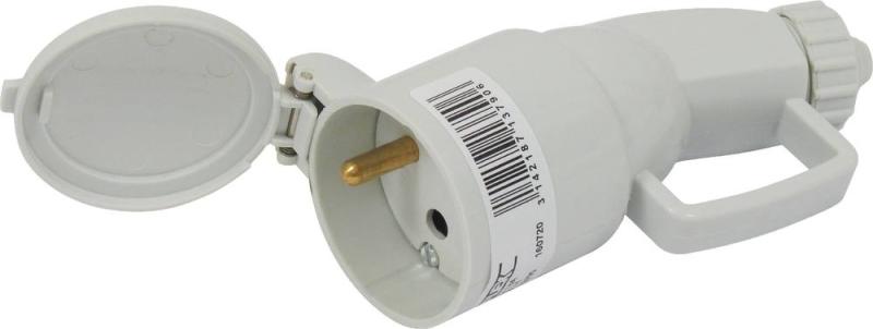 Fiche Femelle à Clapet 2P+T 230V - Marque DEBFLEX