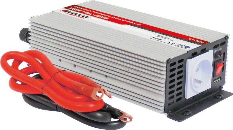 Convertisseur 12V DC/230V AC - 2000W Max - DRAKKAR