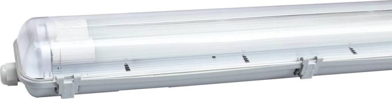 Boîtier étanche LED 1200mm + 2 tubes T8 2x18W 3600 lumens 4000K 