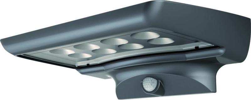 Projecteur LED SMD solaire 300 lumens avec détecteur - GIGALUX