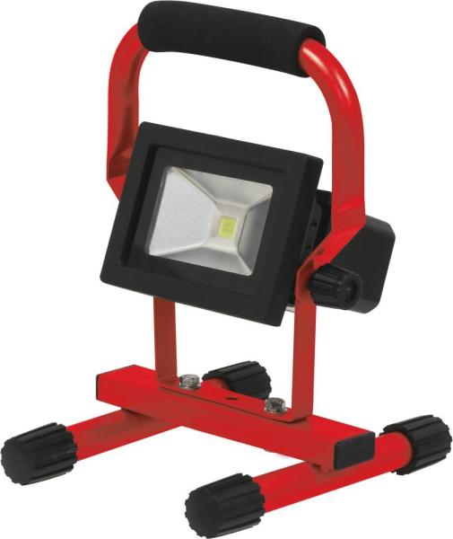 Projecteur LED 10W 800 lumens rechargeable portable sur pied – DRAKKAR