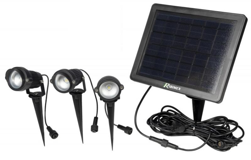 Spots Solaires x 3 RONDO – Éclairage Solaire Moderne pour Votre Extérieur