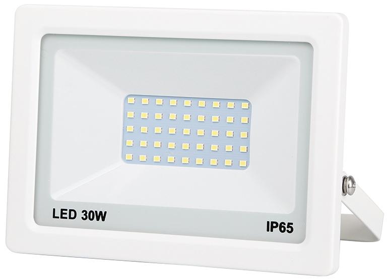 Projecteur LED Extra Plat Blanc 30W 2400LM - LUMITRACK