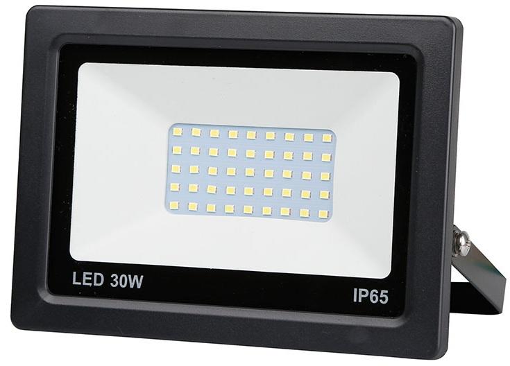 Projecteur LED Extra Plat Noir 30W 2400LM - LUMITRACK