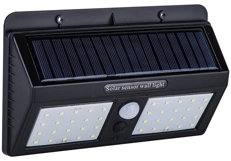 Applique Solaire 40 LED 360LM - Avec Capteur de Mouvement - Sans Fil 