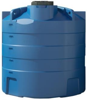 Cuve à eau cylindrique verticale 3000 litres BLEUE - Version Nue 