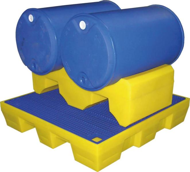 Support 100% PE pour 2 fûts de 200L DRAKKAR