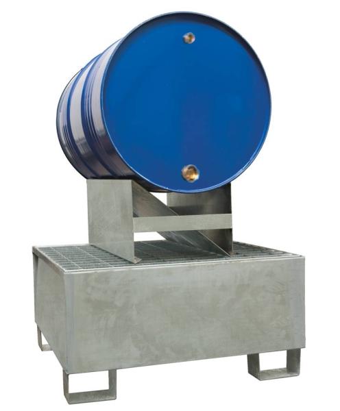 Support acier pour fût 200L DRAKKAR