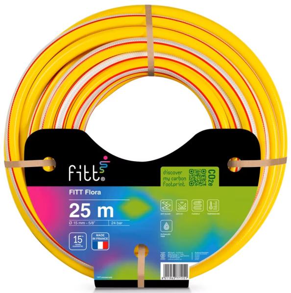 Tuyau d’arrosage FITT Flora Ø19 25m renforcé