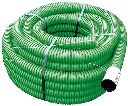 Gaine TPC Verte Ø40 mm – Couronne 25 m