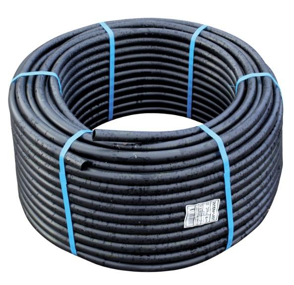 Couronne PE Noir Ø40 mm – 50 m PN6