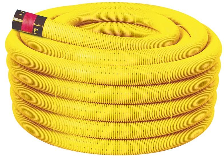 Drain agricole annelé PVC Ø100 – 25 m