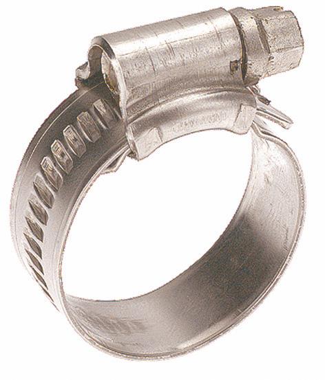 Collier inox 304 à vis Ø175-205 mm haute résistance