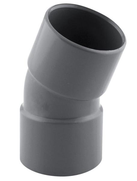 Coude PVC évacuation 20° FF Ø40 haute qualité